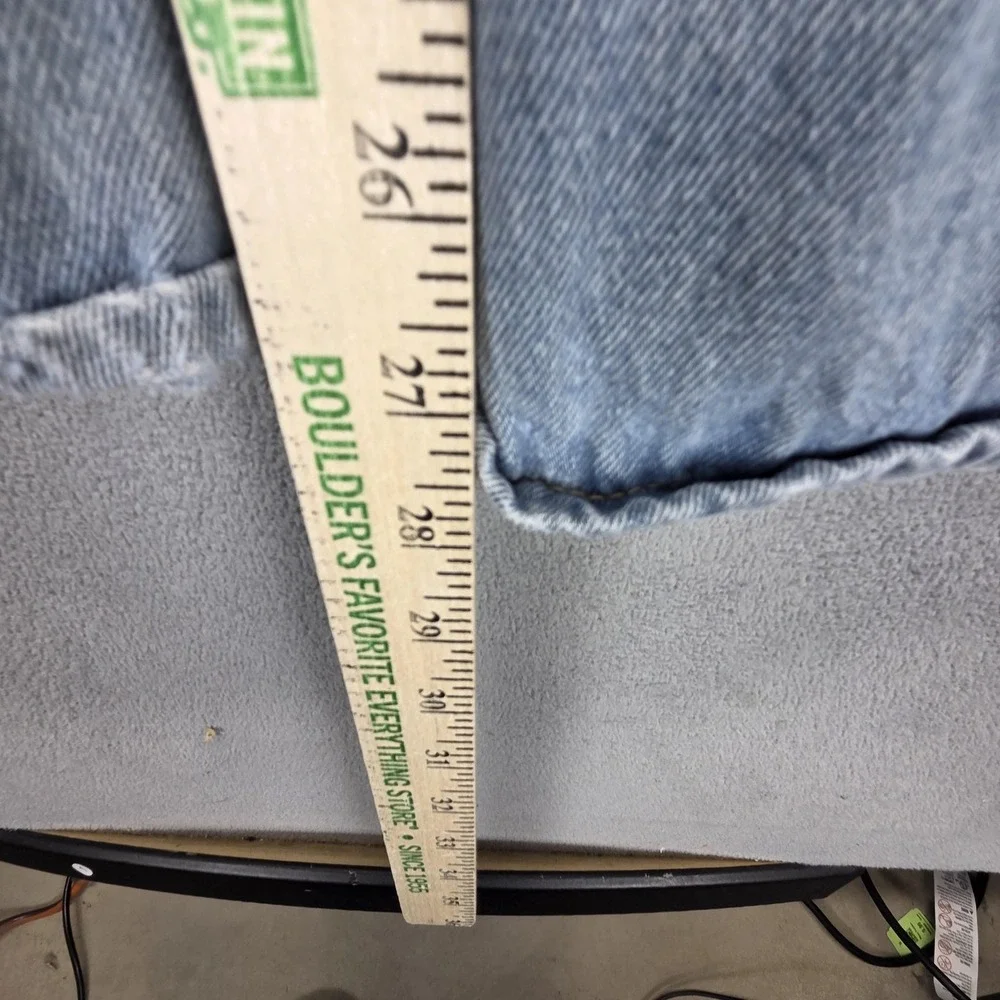 Cider Jeans Womens L Blue High Rise Wide‎ Leg Baggy Y2K Carpenter Fits 27x28